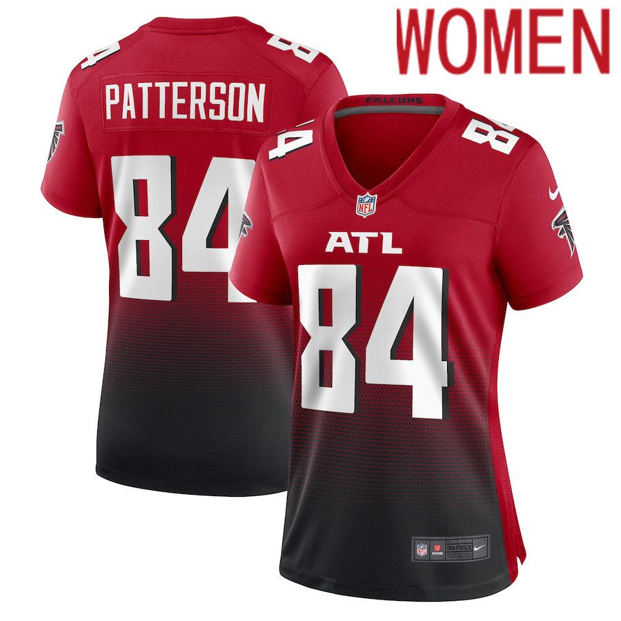 Women Atlanta Falcons 84 Cordarrelle Patterson Nike Red Alternate Game NFL Jersey